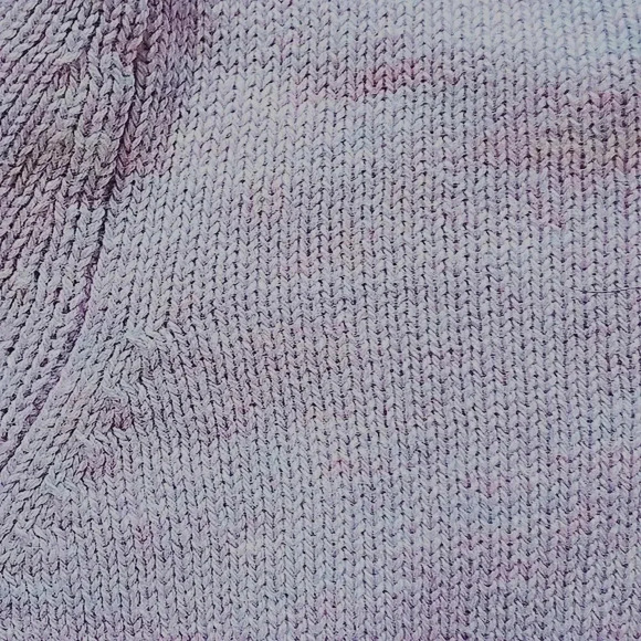 Soho New York & Company lavender long sleeve sweater with laced neck Siz… - Picture 2 of 4